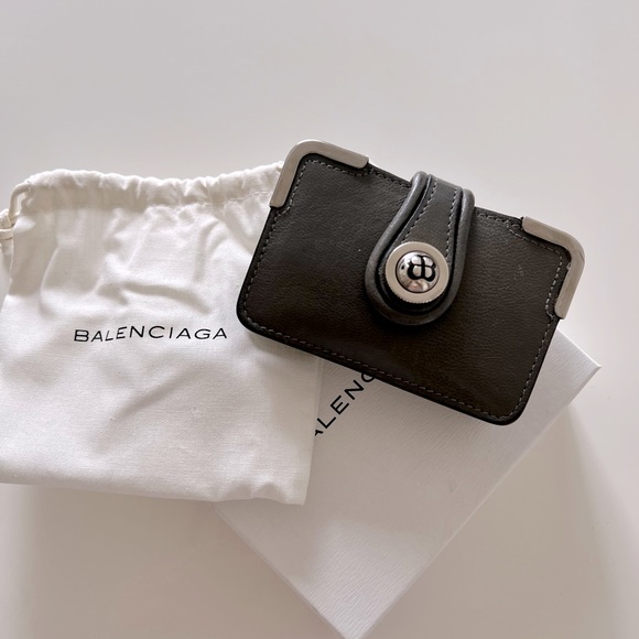 BALENCIAGA Rare snap-on multi-slot card holder - Picture 1 of 6